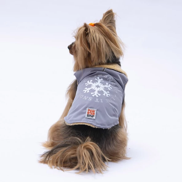 PawStar Gri Yukon Kolsuz Yelek Küçük ve Orta Irk - 1