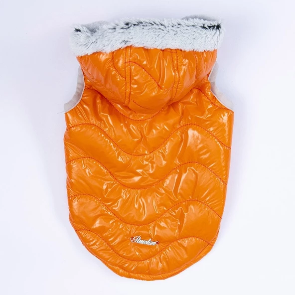 PawStar Turuncu Light Wave Yelek Küçük ve Orta Irk - Resim 4