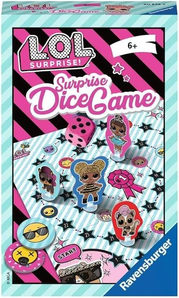 L.O.L. Surprise Dice Game Seyahat Boy Kutu Oyunu