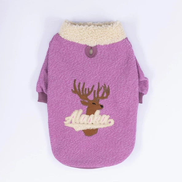 PawStar Pembe Alaska Sweat Küçük ve Orta Irk - Resim 4