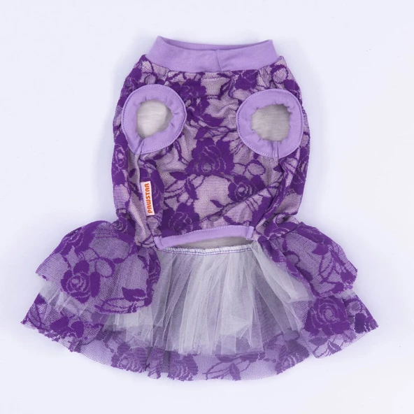 PawStar Mor Rosa Elbise - 6