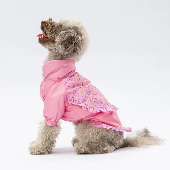 PawStar  Pembe Victoria Yağmurluk Küçük ve Orta Irk - Resim 4