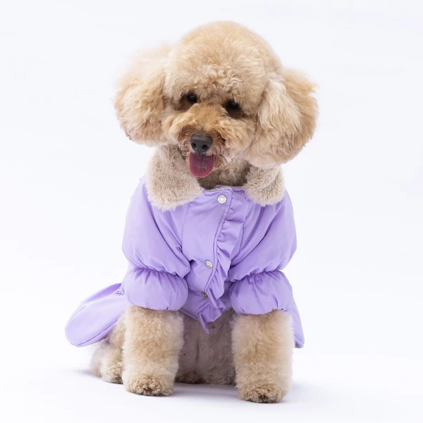 PawStar  Lila Elizabeth Yağmurluk Küçük ve Orta Irk - 3