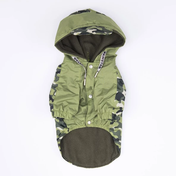 PawStar Yeşil Dijon Büyük Irk Yağmurluk - 6