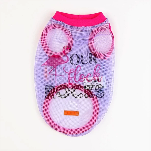 PawStar Our Flock Rocks Mesh T-Shirt - 3