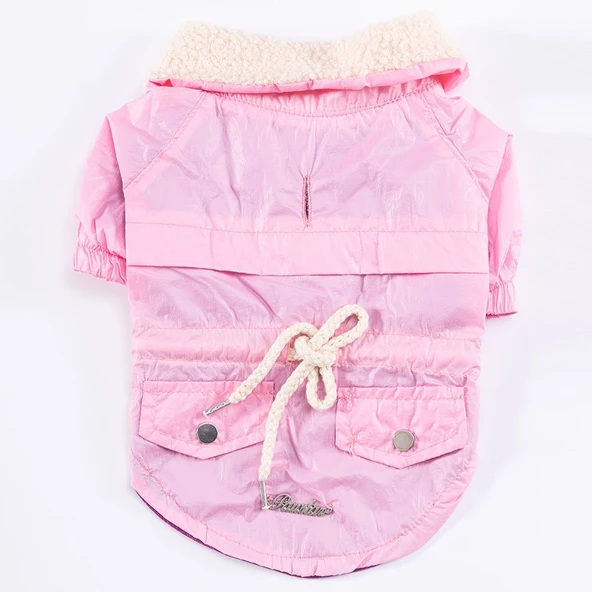 PawStar Pembe Brillante Yağmurluk Küçük ve Orta Irk - 4