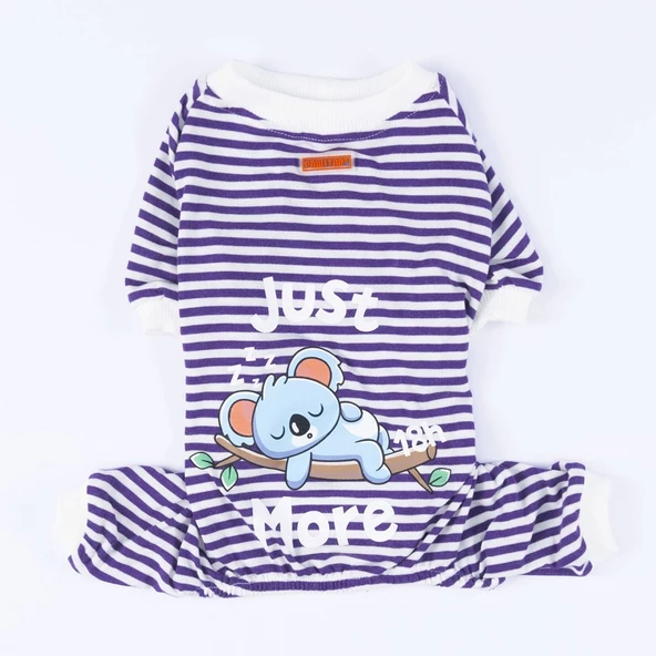 PawStar Mor Just More Pijama Tulum - 4