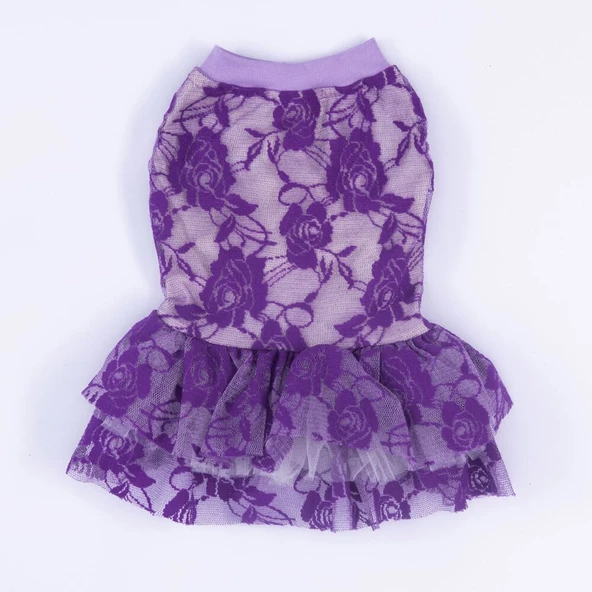 PawStar Mor Rosa Elbise - 4