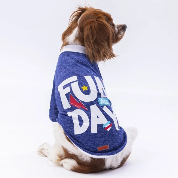 PawStar Mavi Fun Day Küçük Irk Sweat