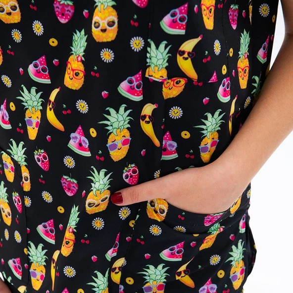 PawStar Joly Fruits Forma-Medikal Önlük - Resim 4