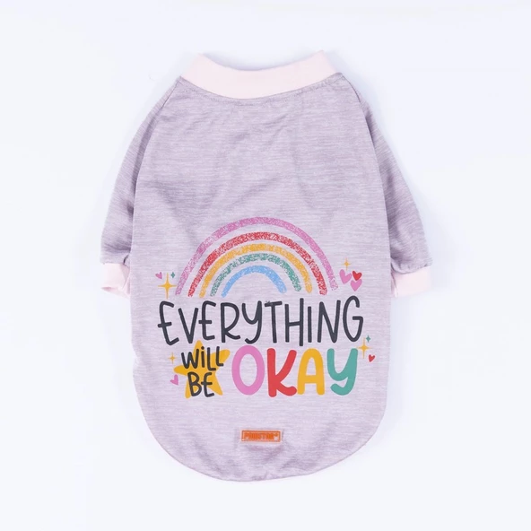 PawStar Lila Everything Will Be Okay Küçük Irk Sweat - 4