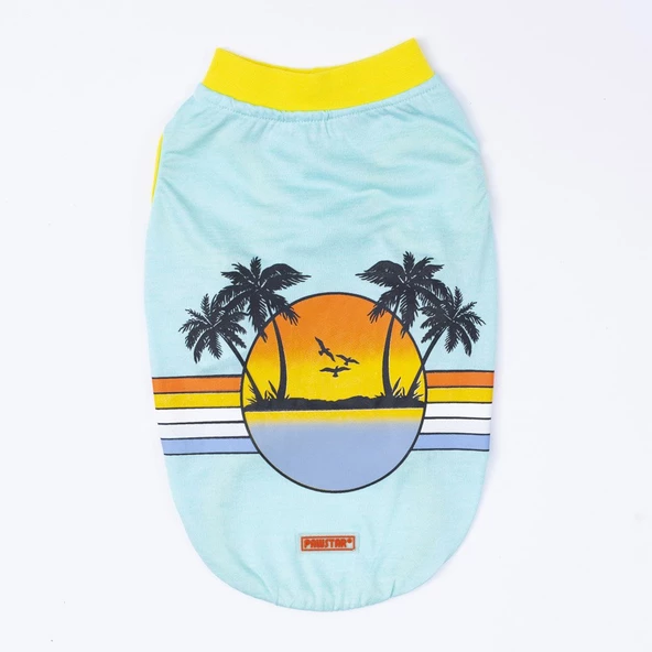 PawStar Mint Sunrise T-Shirt - 4