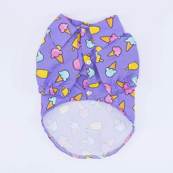 PawStar Ice Cream Büyük Irk Gömlek - 5