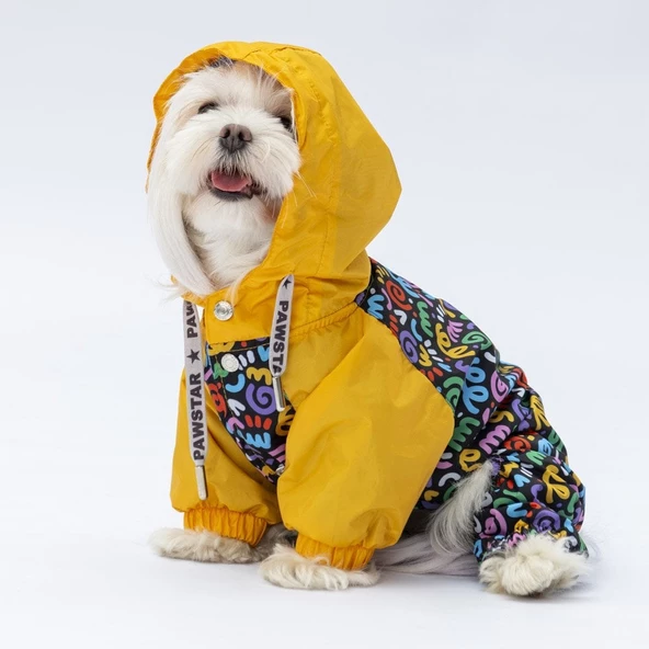 PawStar Ferrara Tulum Yağmurluk Küçük ve Orta Irk - Resim 2