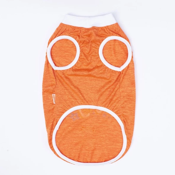 PawStar Turuncu Joy Büyük Irk T-Shirt - 5