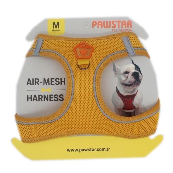 PawStar Gold Airmesh Köpek Göğüs Tasması - 4
