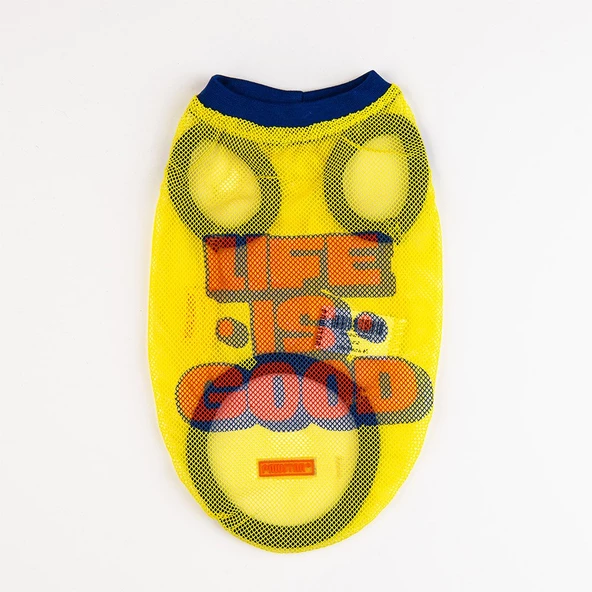 PawStar Life Is Good Mesh T-Shirt - Resim 3