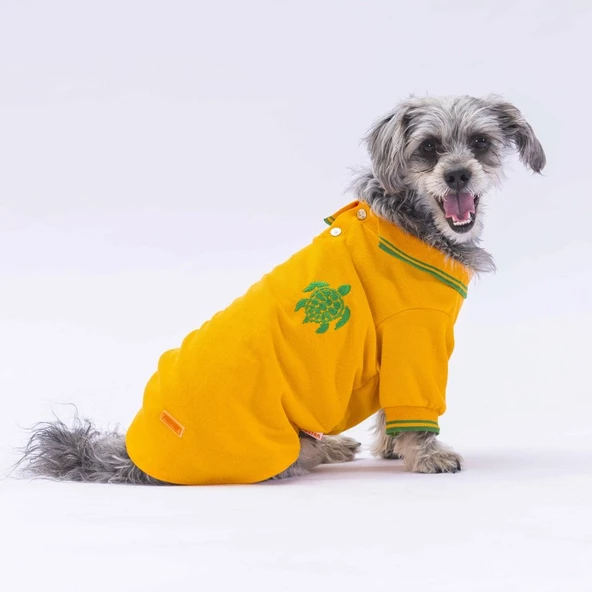 PawStar Sarı Marine Polo Yaka T-Shirt - 3