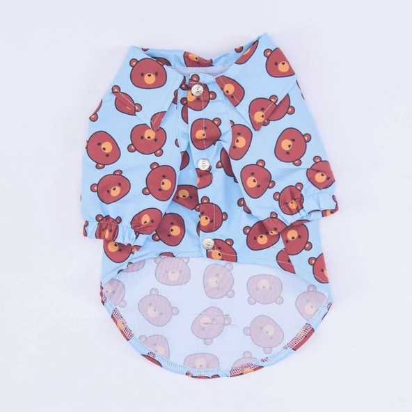 PawStar Bear Desenli Büyük Irk Gömlek - 5