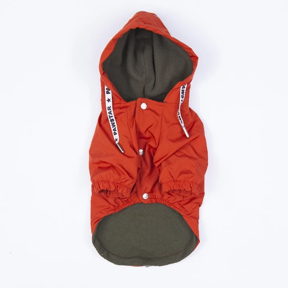 PawStar Kiremit Turuncu Pluvia Büyük Irk Yağmurluk - Resim 5