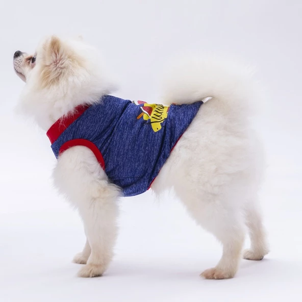 PawStar Lacivert Summer Time T-Shirt - 2