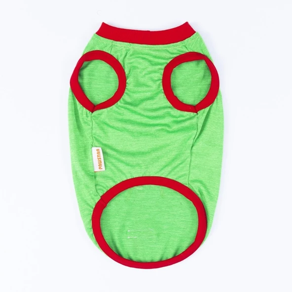 PawStar Yeşil Summer Büyük Irk T-Shirt - Resim 5