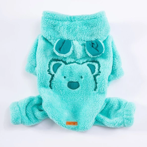 PawStar Mint Koala Büyük Irk Tulum Yağmurluk - 4