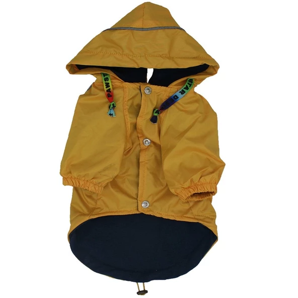 PawStar Sarı Pluvia Küçük ve Orta Irk Yağmurluk - 3