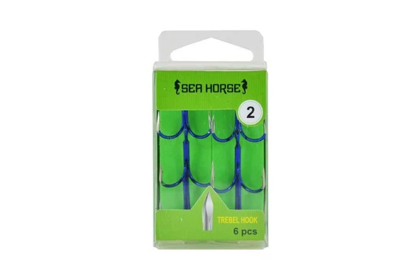 Sea Horse Treble No:2 6pcs İğne