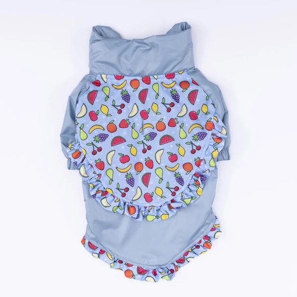 PawStar  Gri Victoria Yağmurluk Küçük ve Orta Irk - 4