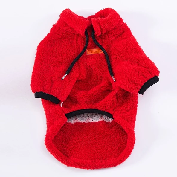 PawStar Kırmızı Just Be Cool Büyük Irk Sweat - 4