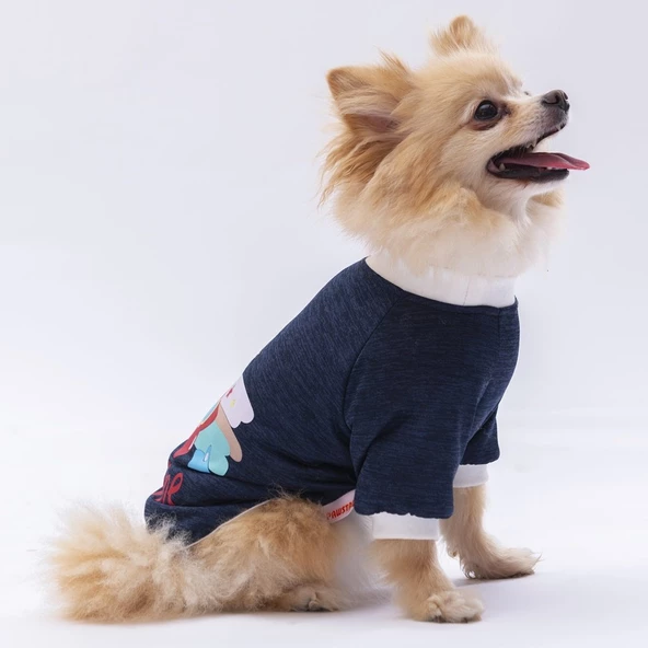 PawStar Lacivert Shine Küçük Irk Sweat - 3