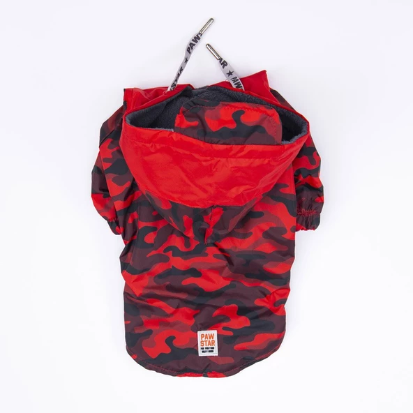 PawStar Kırmızı Dijon Yağmurluk Küçük ve Orta Irk - 5