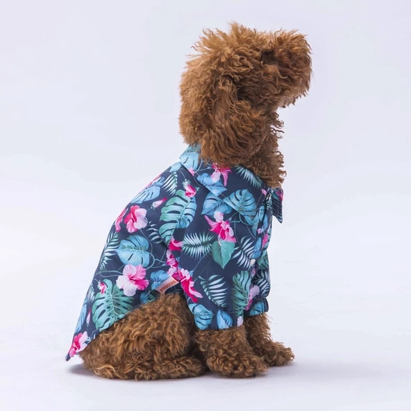 PawStar Floral Desenli Gömlek - 3