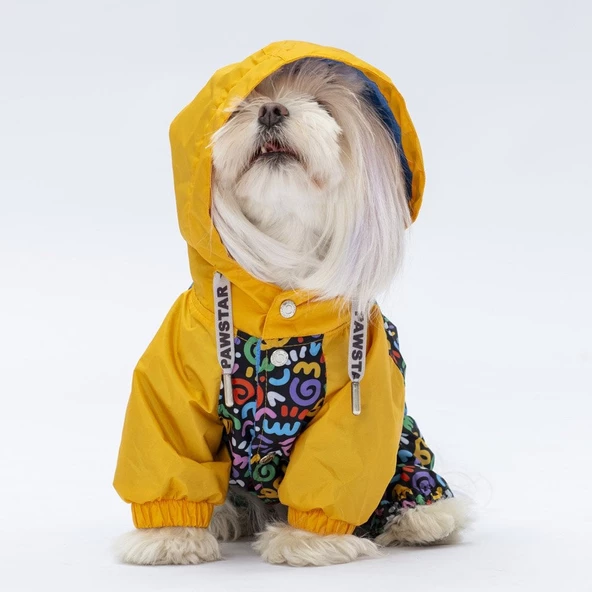 PawStar Ferrara Tulum Yağmurluk Küçük ve Orta Irk - Resim 3