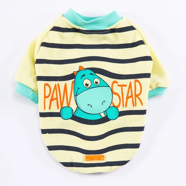 PawStar Limon Dino Star Sweat Küçük ve Orta Irk Sweat - 4