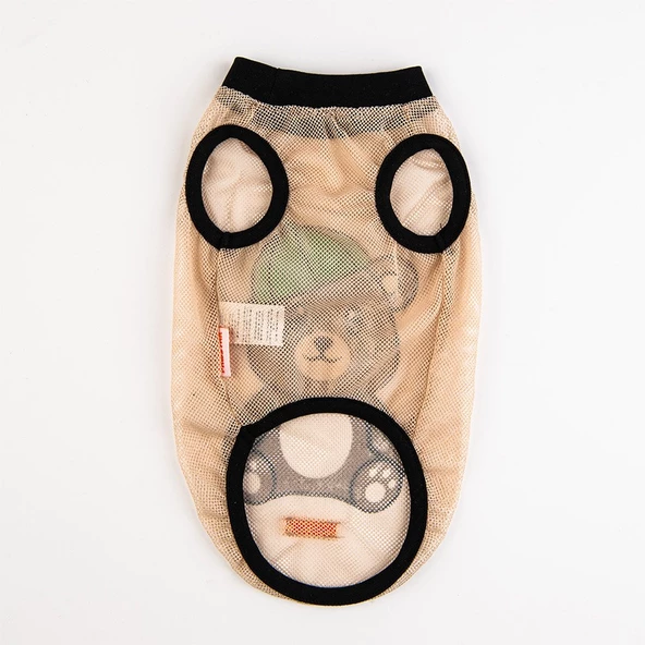 PawStar Bear Mesh T-Shirt - Resim 4