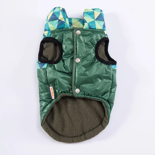 PawStar Yeşil Diametro Puf Yelek Küçük ve Orta Irk - 4