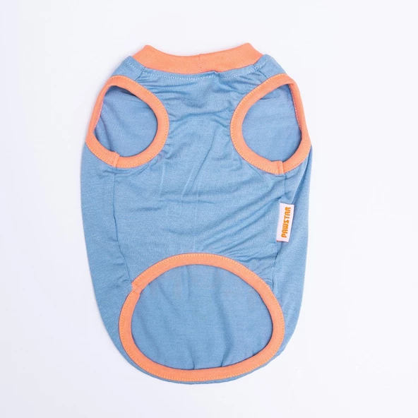 PawStar Mavi Aloha T-Shirt - Resim 3