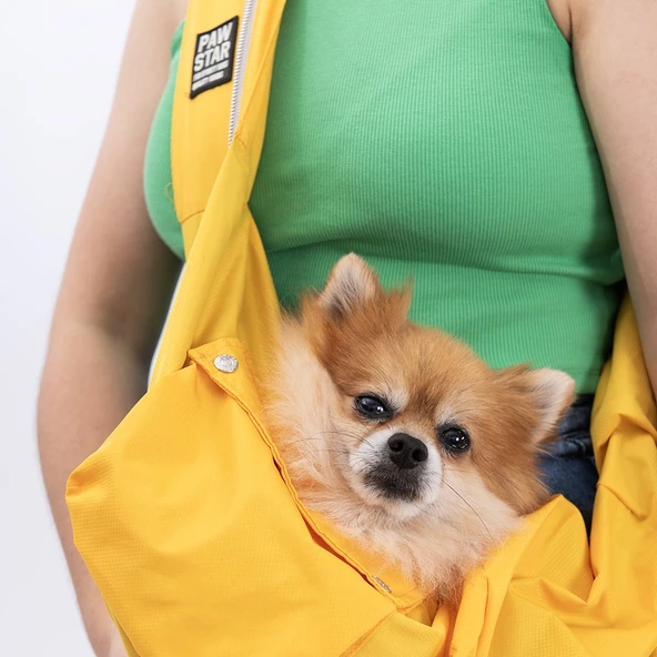 PawStar Sarı CrossBody Çanta - 4