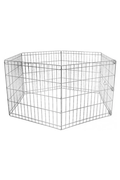 Aqua Boutique Metal Kedi ve Köpek Çiti Siyah 61x91 Cm