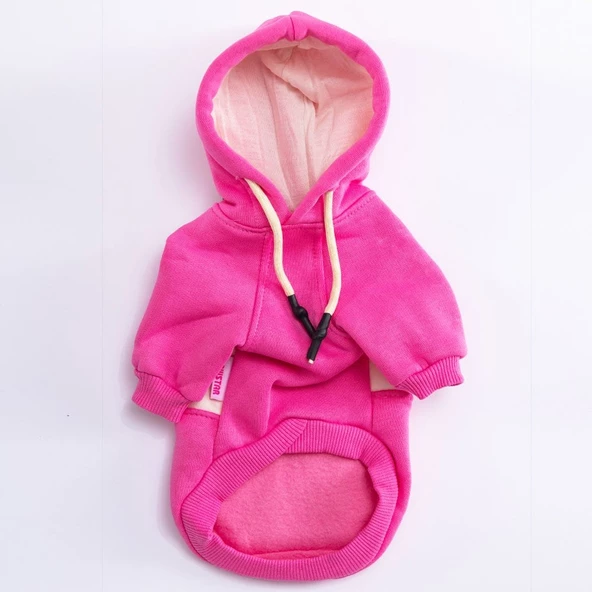 PawStar Pembe Cute Hoodie Küçük ve Orta Irk - 5