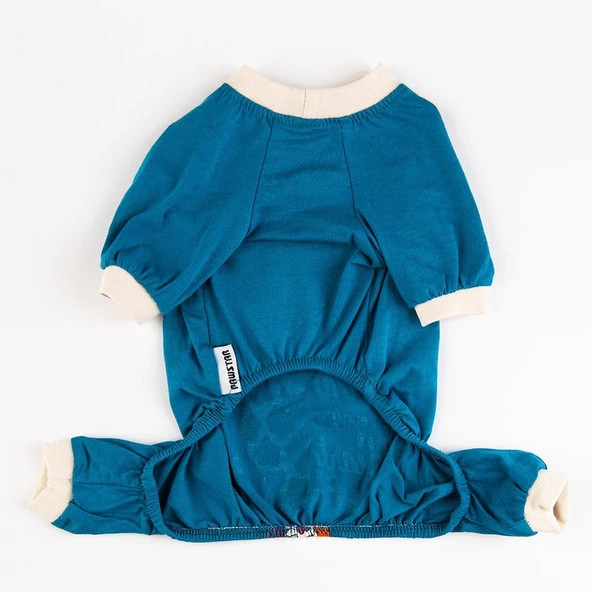 PawStar Mavi Giraffe Penye Tulum - 4