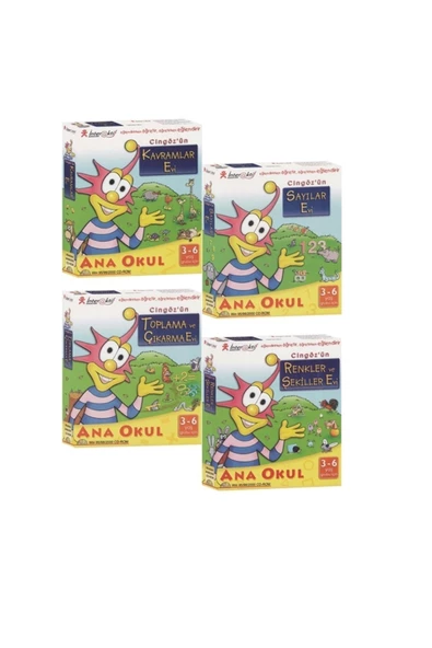 Okul Öncesi Cingöz Eğitim Seti - 2