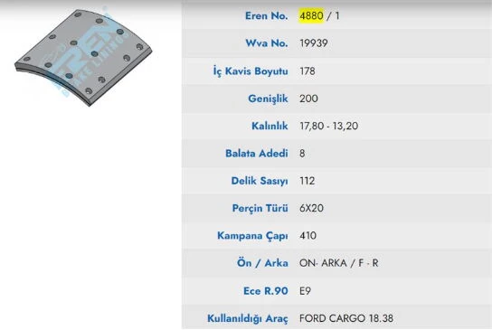 FULL ORGANIK KAMPANA BALATA Y.M. BMC DEV FATIH ON  19939