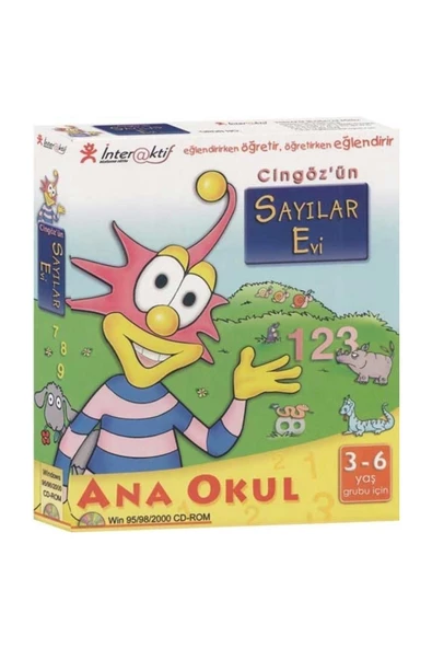 Okul Öncesi Cingöz Eğitim Seti - 4