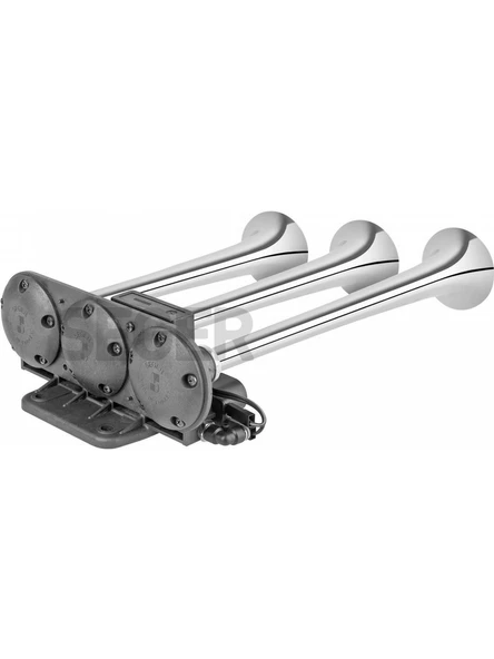 Seger 82EH Dalidali Arap Havalı Korna 24VOLT Krom Melodili Hızlı Yavaş Opsiyon Saydırmalı - 3