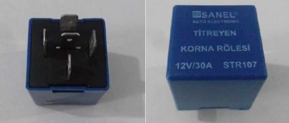12 V Titreyen Korna Rölesi SANEL marka Oem Sanel Titreyen Korna Rolesi 12 Volt - Titretici Korna Rolesi - Kesici Role 12v - 2