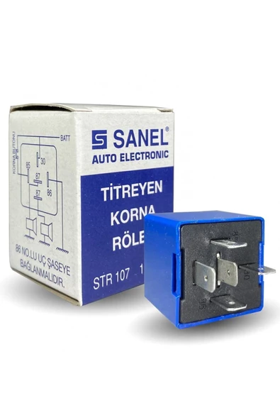 12 V Titreyen Korna Rölesi SANEL marka Oem Sanel Titreyen Korna Rolesi 12 Volt - Titretici Korna Rolesi - Kesici Role 12v