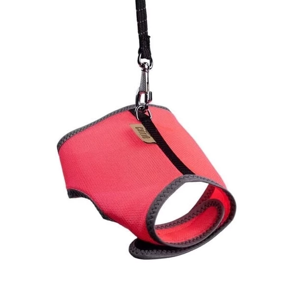 Cattie Havalı Dokuma Kedi Göğüs ve Gezdirme Takımı Small Pembe 1x20-30 Cm - 2